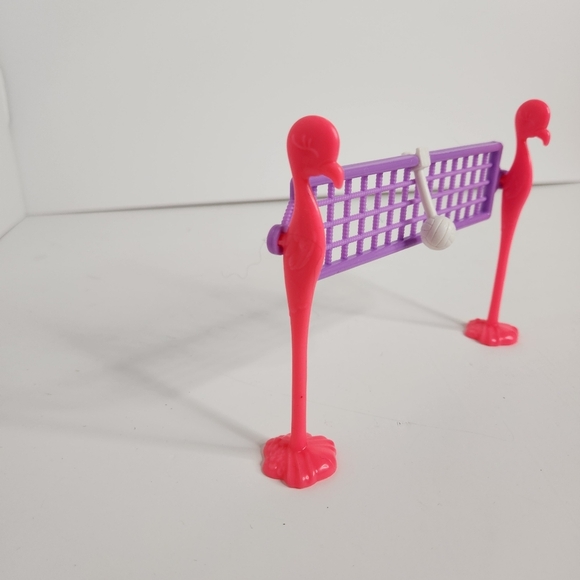 Polly Pocket Sunshine Splash Park Volleyball Flamingo Net Replacement - Picture 3 of 4
